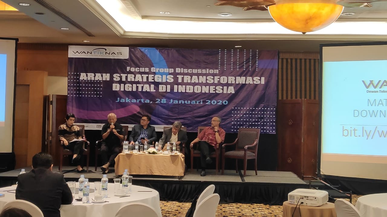 Wantiknas Inisiasi Transformasi Digital untuk Mendorong Indonesia Digital